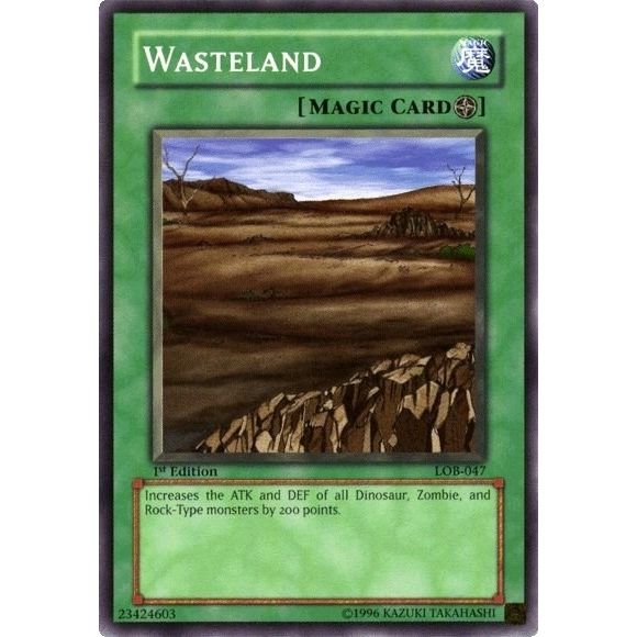 Image for Wasteland (LOB-047) (LOB) - YuGiOh