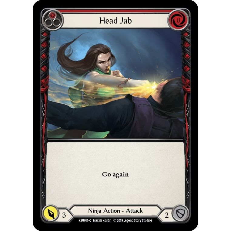 Image for Head Jab (Red) (KSU011) (KSU) - Flesh and Blood TCG