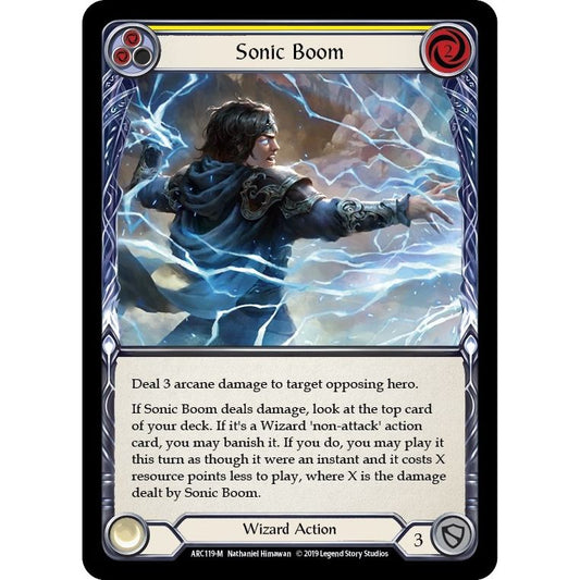 Image for Sonic Boom (ARC119) (ARC) - Flesh and Blood TCG