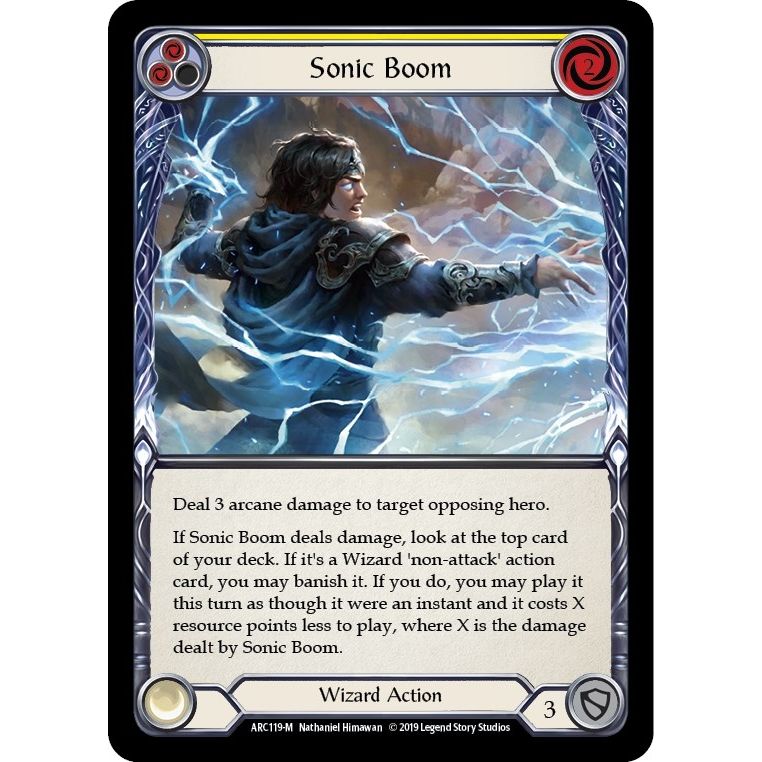 Image for Sonic Boom (ARC119) (ARC) - Flesh and Blood TCG
