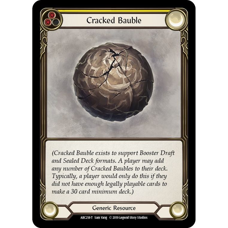 Image for Cracked Bauble (ARC218) (ARC) - Flesh and Blood TCG