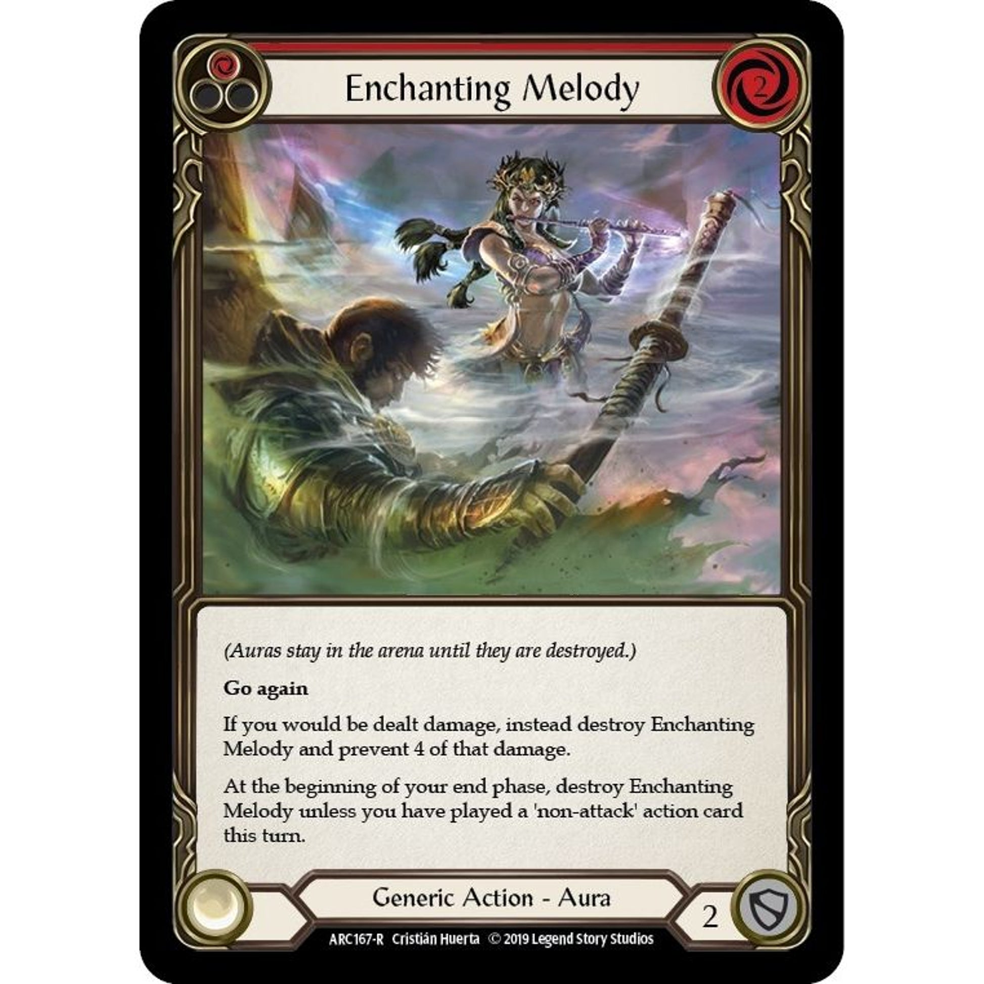 Image for Enchanting Melody (Red) (ARC167) (ARC) - Flesh and Blood TCG