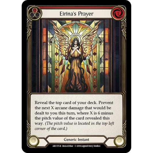Image for Eirina's Prayer (Red) (ARC173) (ARC) - Flesh and Blood TCG