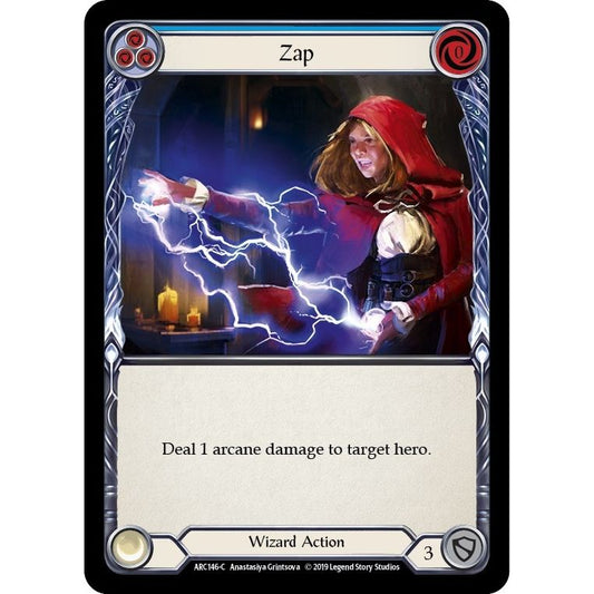 Image for Zap (Blue) (ARC146) (ARC) - Flesh and Blood TCG