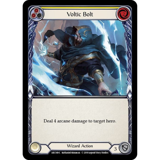 Image for Voltic Bolt (Yellow) (ARC148) (ARC) - Flesh and Blood TCG