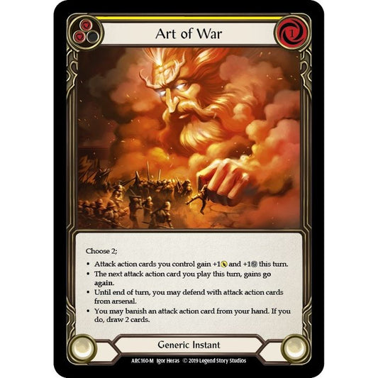 Image for Art of War (ARC160) (ARC) - Flesh and Blood TCG