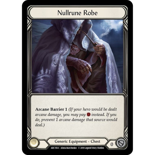Image for Nullrune Robe (ARC156) (ARC) - Flesh and Blood TCG