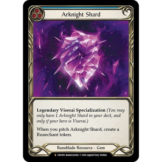 Image for Arknight Shard (CRU000) (CRU) - Flesh and Blood TCG
