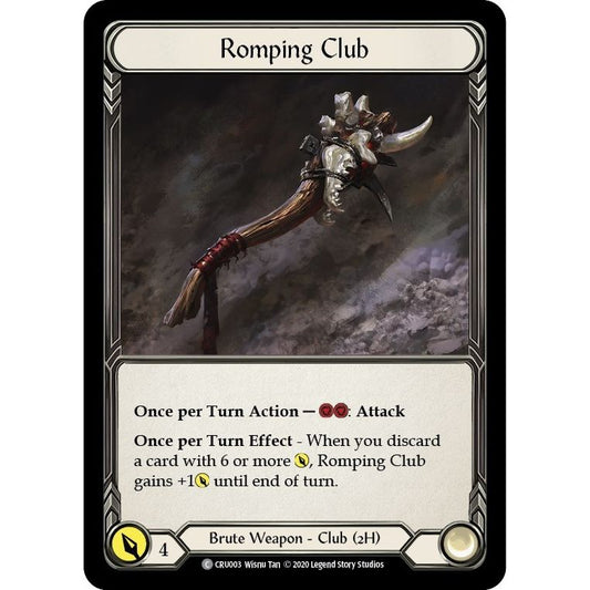 Image for Romping Club (CRU003) (CRU) - Flesh and Blood TCG