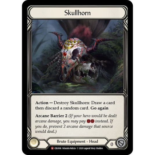 Image for Skullhorn (CRU006) (CRU) - Flesh and Blood TCG