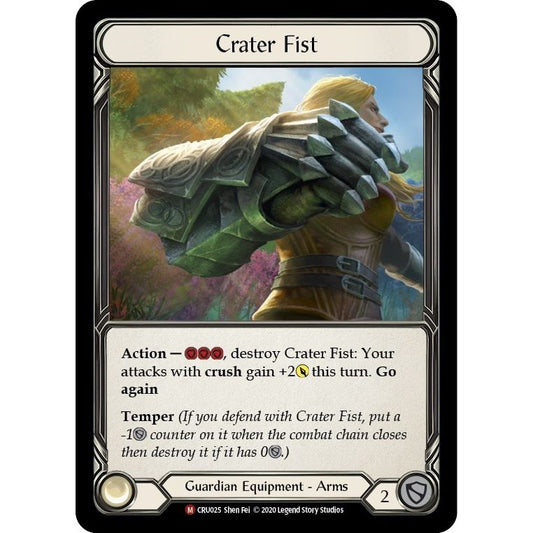Image for Crater Fist (CRU025) (CRU) - Flesh and Blood TCG