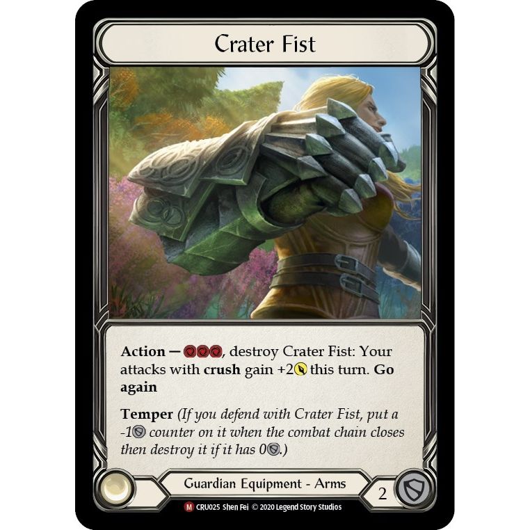Image for Crater Fist (CRU025) (CRU) - Flesh and Blood TCG