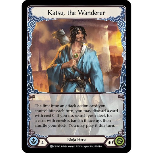 Image for Katsu, the Wanderer (CRU045) (CRU) - Flesh and Blood TCG