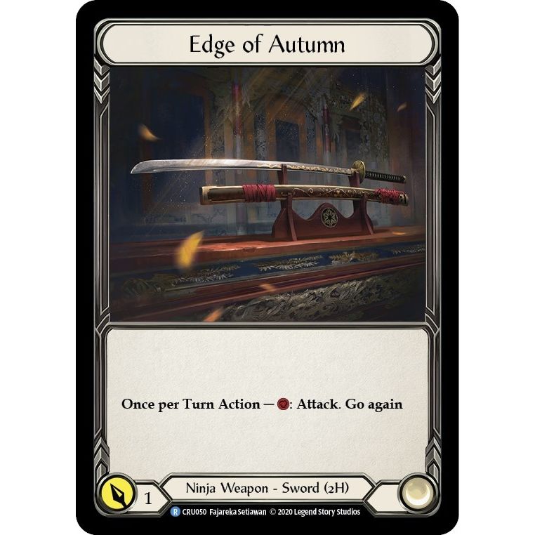 Image for Edge of Autumn (CRU050) (CRU) - Flesh and Blood TCG