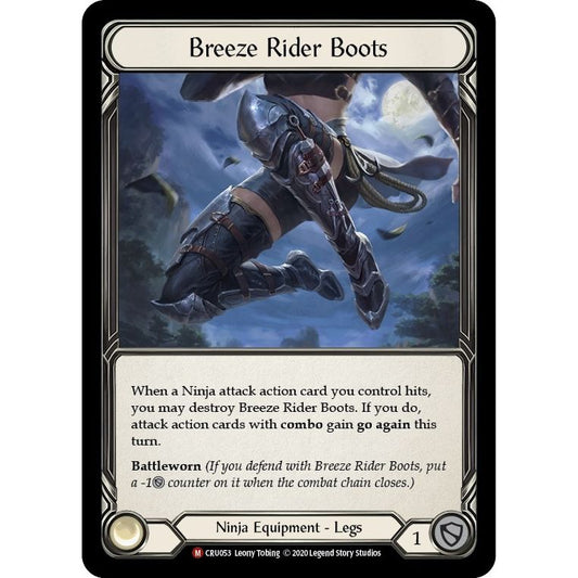 Image for Breeze Rider Boots (CRU053) (CRU) - Flesh and Blood TCG