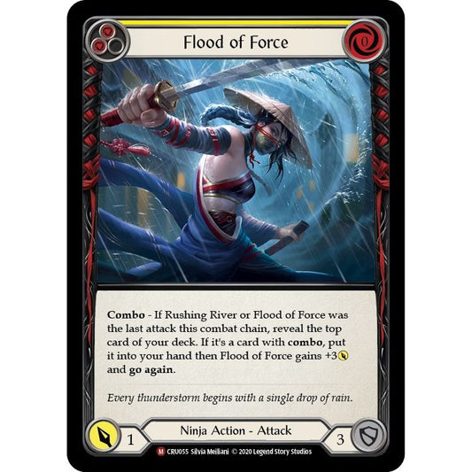 Image for Flood of Force (CRU055) (CRU) - Flesh and Blood TCG