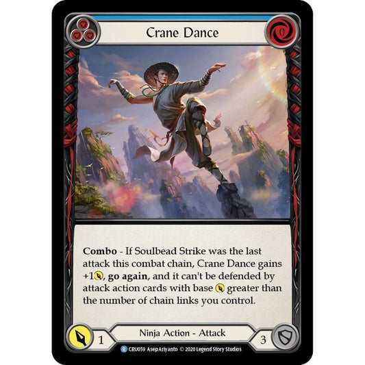 Image for Crane Dance (Blue) (CRU059) (CRU) - Flesh and Blood TCG