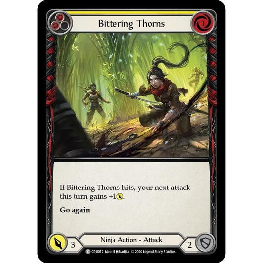 Image for Bittering Thorns (CRU072) (CRU) - Flesh and Blood TCG