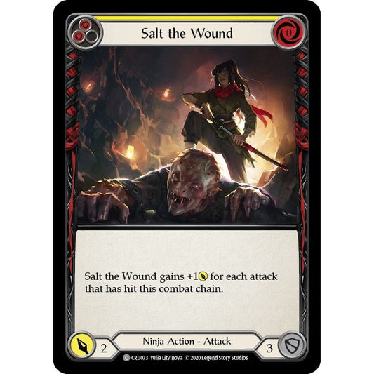 Image for Salt the Wound (CRU073) (CRU) - Flesh and Blood TCG