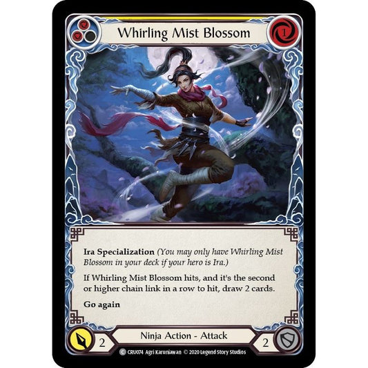 Image for Whirling Mist Blossom (CRU074) (CRU) - Flesh and Blood TCG