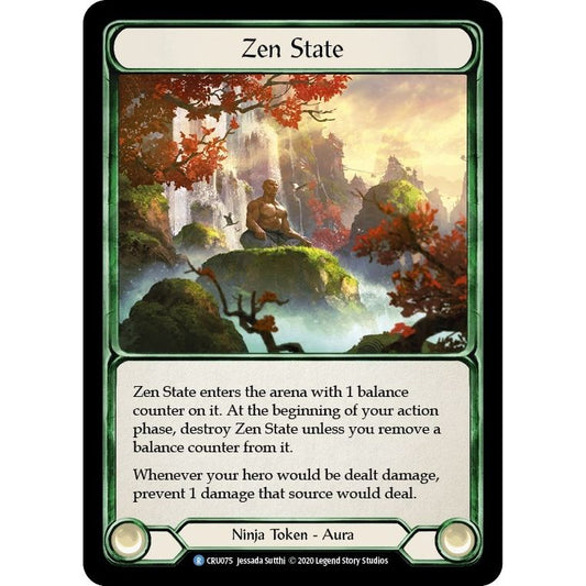Image for Zen State (CRU075) (CRU) - Flesh and Blood TCG