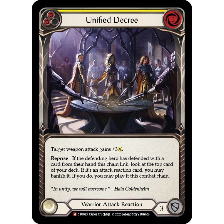 Image for Unified Decree (CRU083) (CRU) - Flesh and Blood TCG