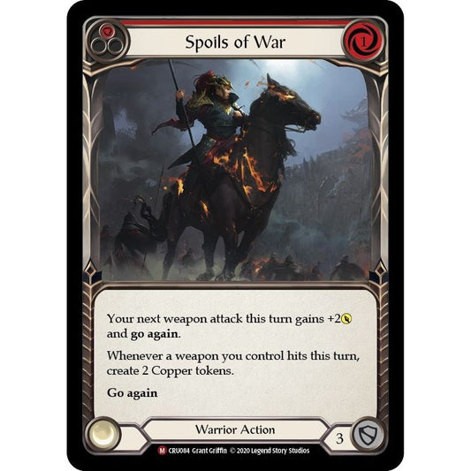Image for Spoils of War (CRU084) (CRU) - Flesh and Blood TCG
