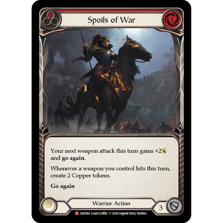 Image for Spoils of War (CRU084) (CRU) - Flesh and Blood TCG