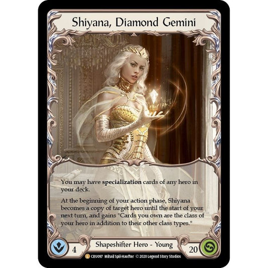 Image for Shiyana, Diamond Gemini (CRU097) (CRU) - Flesh and Blood TCG