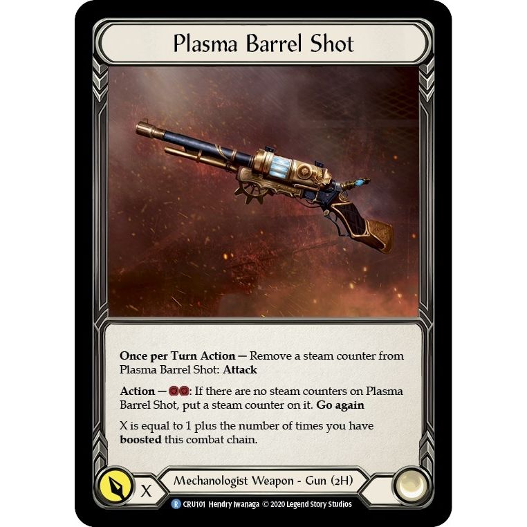 Image for Plasma Barrel Shot (CRU101) (CRU) - Flesh and Blood TCG