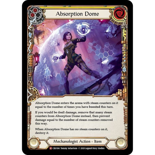 Image for Absorption Dome (CRU104) (CRU) - Flesh and Blood TCG