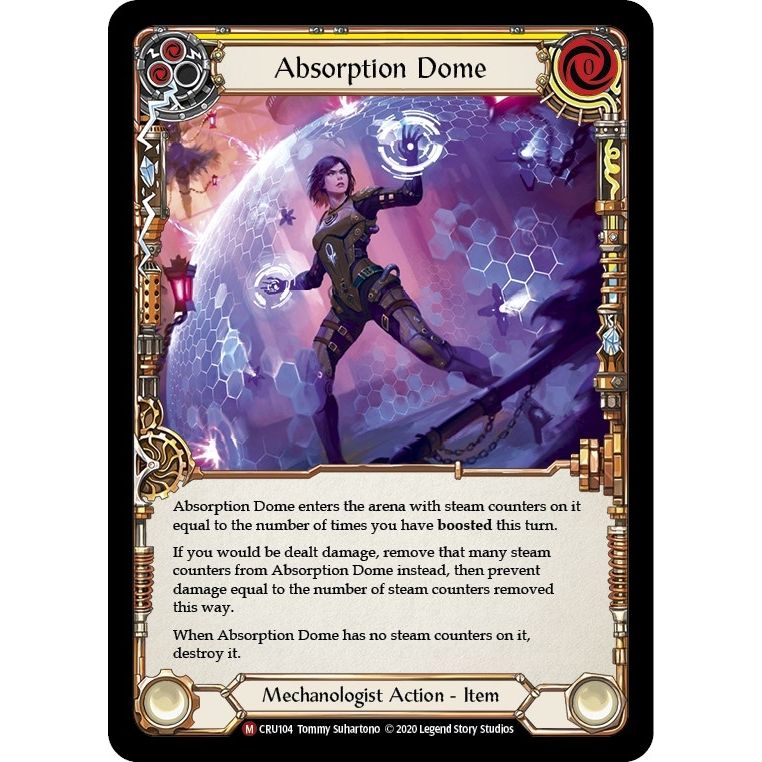 Image for Absorption Dome (CRU104) (CRU) - Flesh and Blood TCG