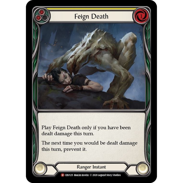 Image for Feign Death (CRU125) (CRU) - Flesh and Blood TCG