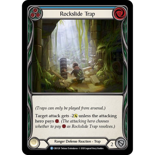 Image for Rockslide Trap (CRU128) (CRU) - Flesh and Blood TCG