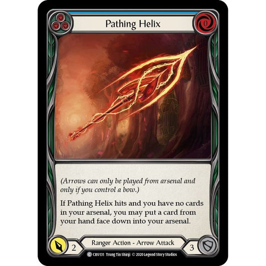 Image for Pathing Helix (Blue) (CRU131) (CRU) - Flesh and Blood TCG