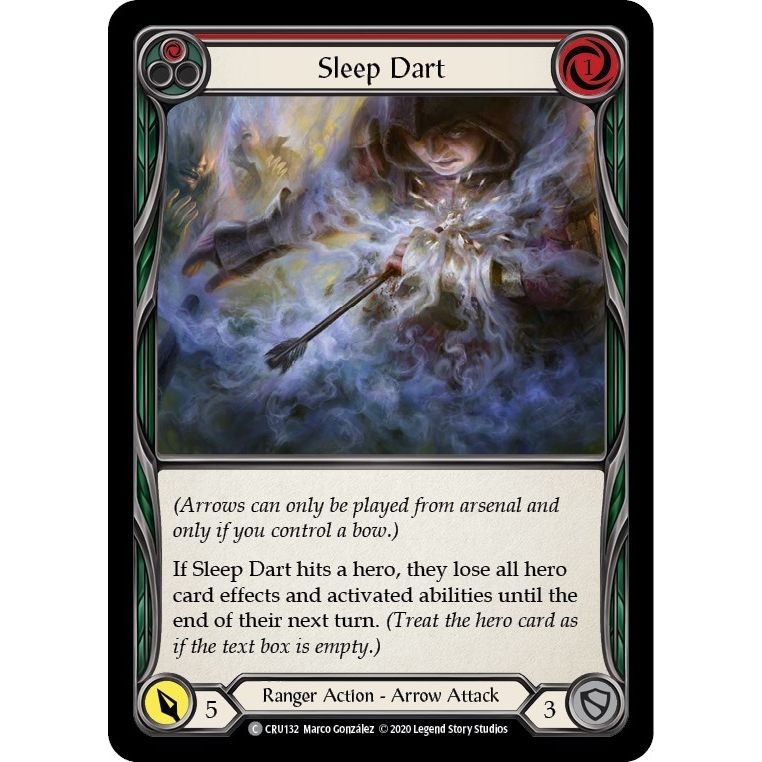 Image for Sleep Dart (Red) (CRU132) (CRU) - Flesh and Blood TCG