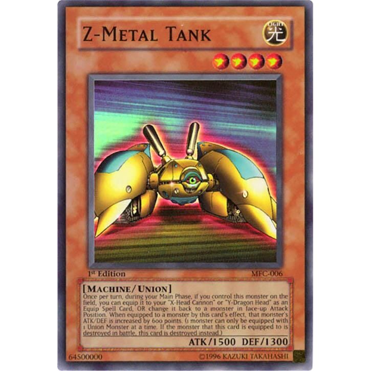 Image for Z-Metal Tank (MFC-006) (MFC) - YuGiOh