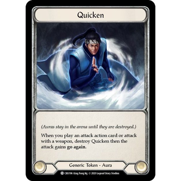 Image for Quicken (CRU196) (CRU) - Flesh and Blood TCG