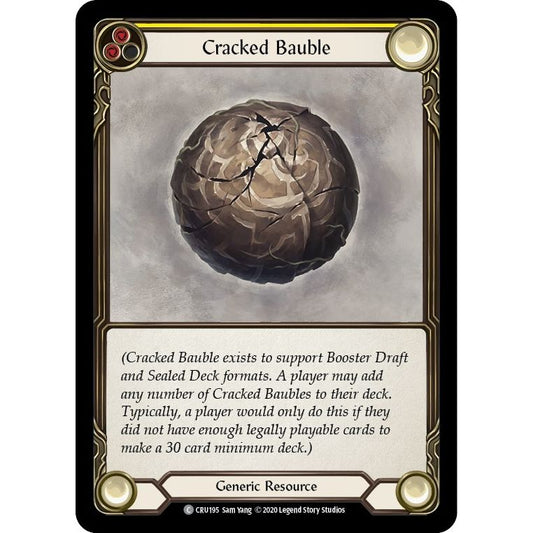 Image for Cracked Bauble (CRU195) (CRU) - Flesh and Blood TCG