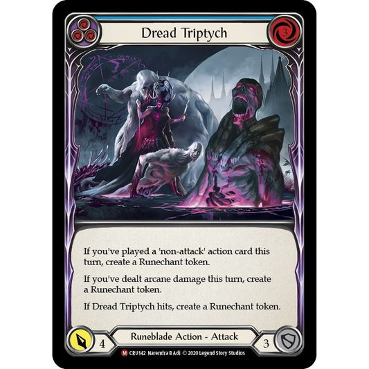Image for Dread Triptych (CRU142) (CRU) - Flesh and Blood TCG