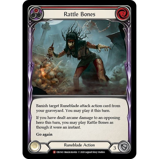 Image for Rattle Bones (CRU143) (CRU) - Flesh and Blood TCG