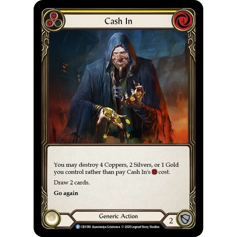 Image for Cash In (CRU188) (CRU) - Flesh and Blood TCG