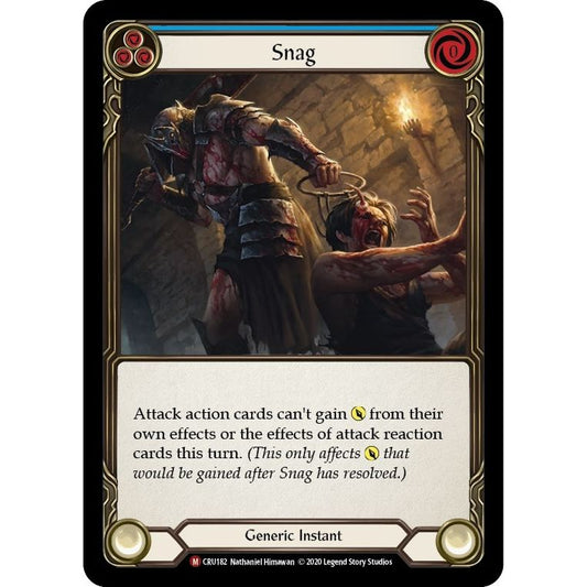 Image for Snag (CRU182) (CRU) - Flesh and Blood TCG