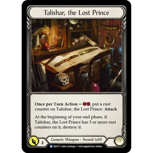 Image for Talishar, the Lost Prince (CRU177) (CRU) - Flesh and Blood TCG