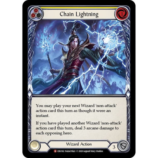 Image for Chain Lightning (CRU162) (CRU) - Flesh and Blood TCG