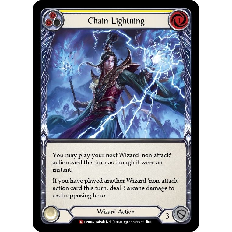 Image for Chain Lightning (CRU162) (CRU) - Flesh and Blood TCG