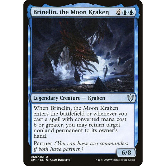 Image for Brinelin, the Moon Kraken (60) (CMR) - Magic: The Gathering