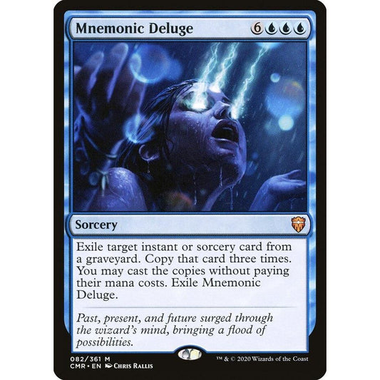 Image for Mnemonic Deluge (82) (CMR) - Magic: The Gathering