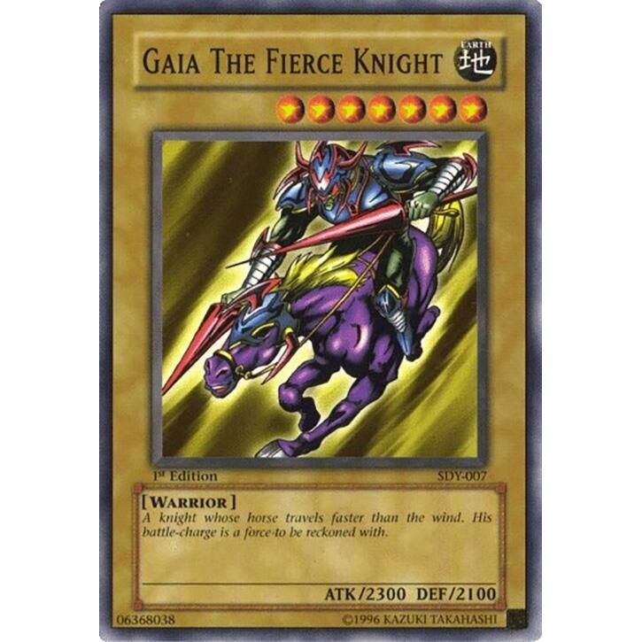 Image for Gaia The Fierce Knight (SDY-007) (SDY) - YuGiOh