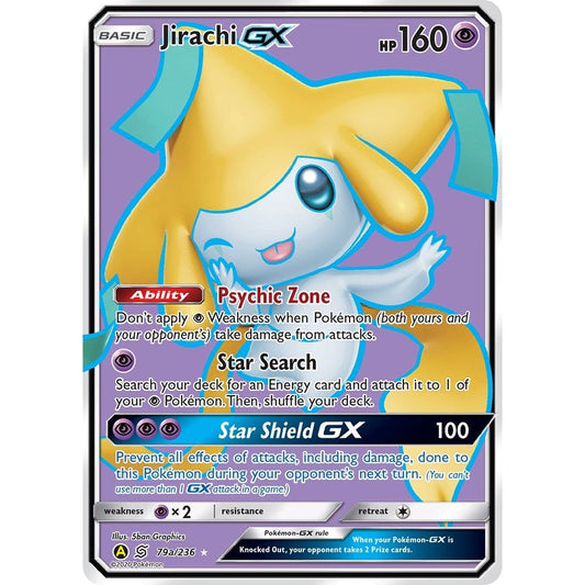 Image for Jirachi GX - 79a/236 (079a/236) (PR) - Pokemon
